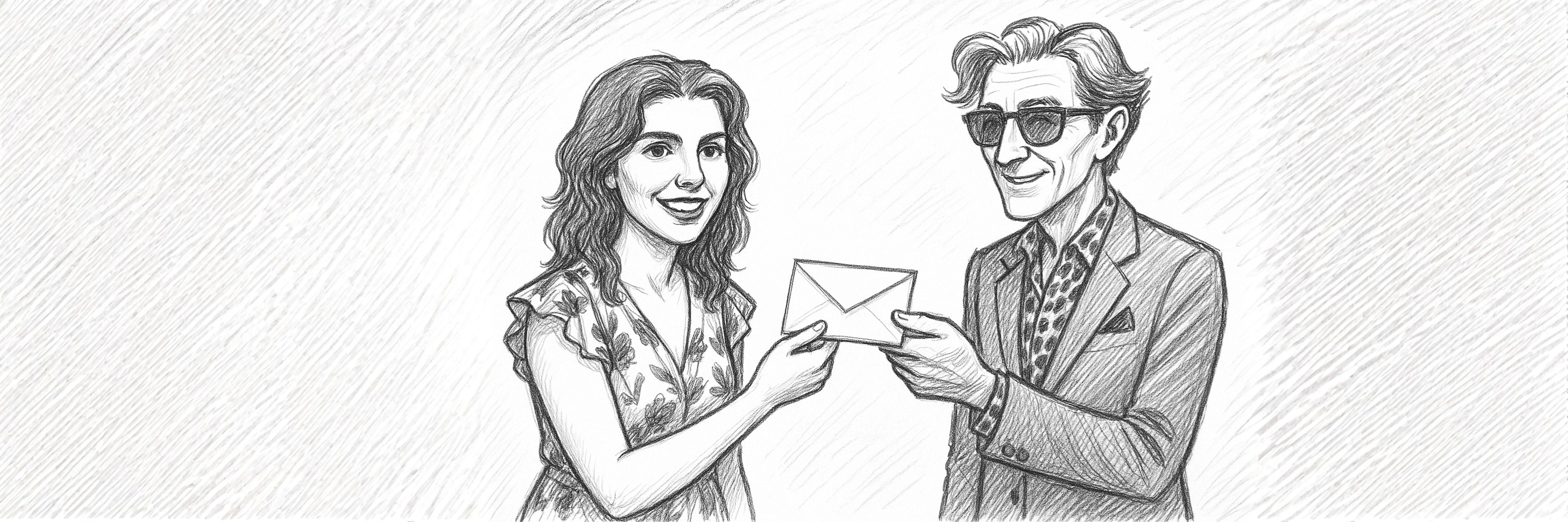 Sketch illustration for March 2025 diary entry