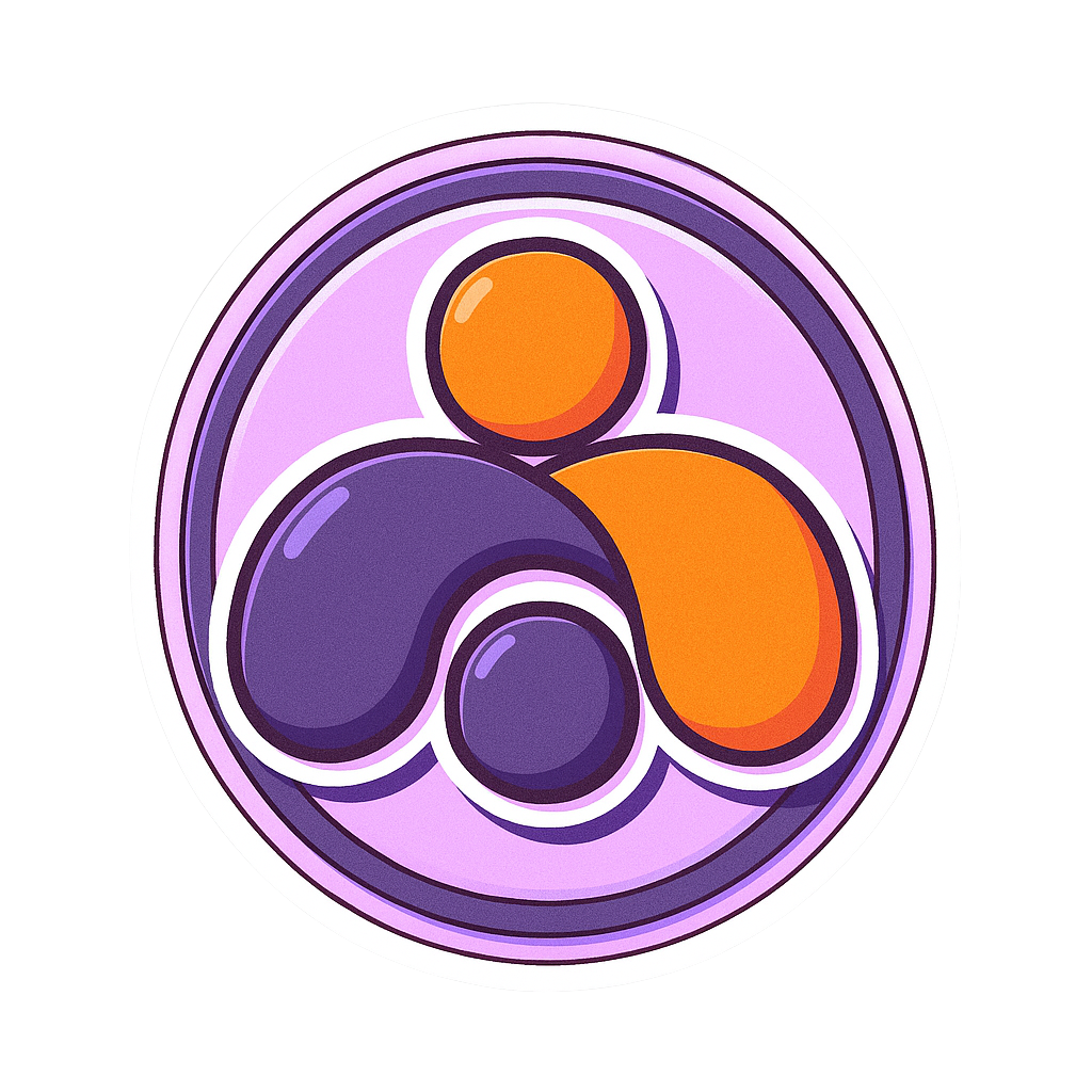 Sticker decoration for February 2025 - Kibbe logo